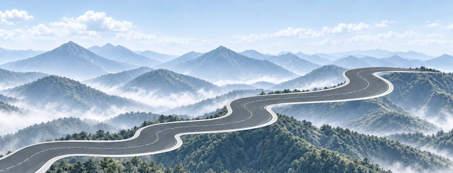 发展历程道路示意